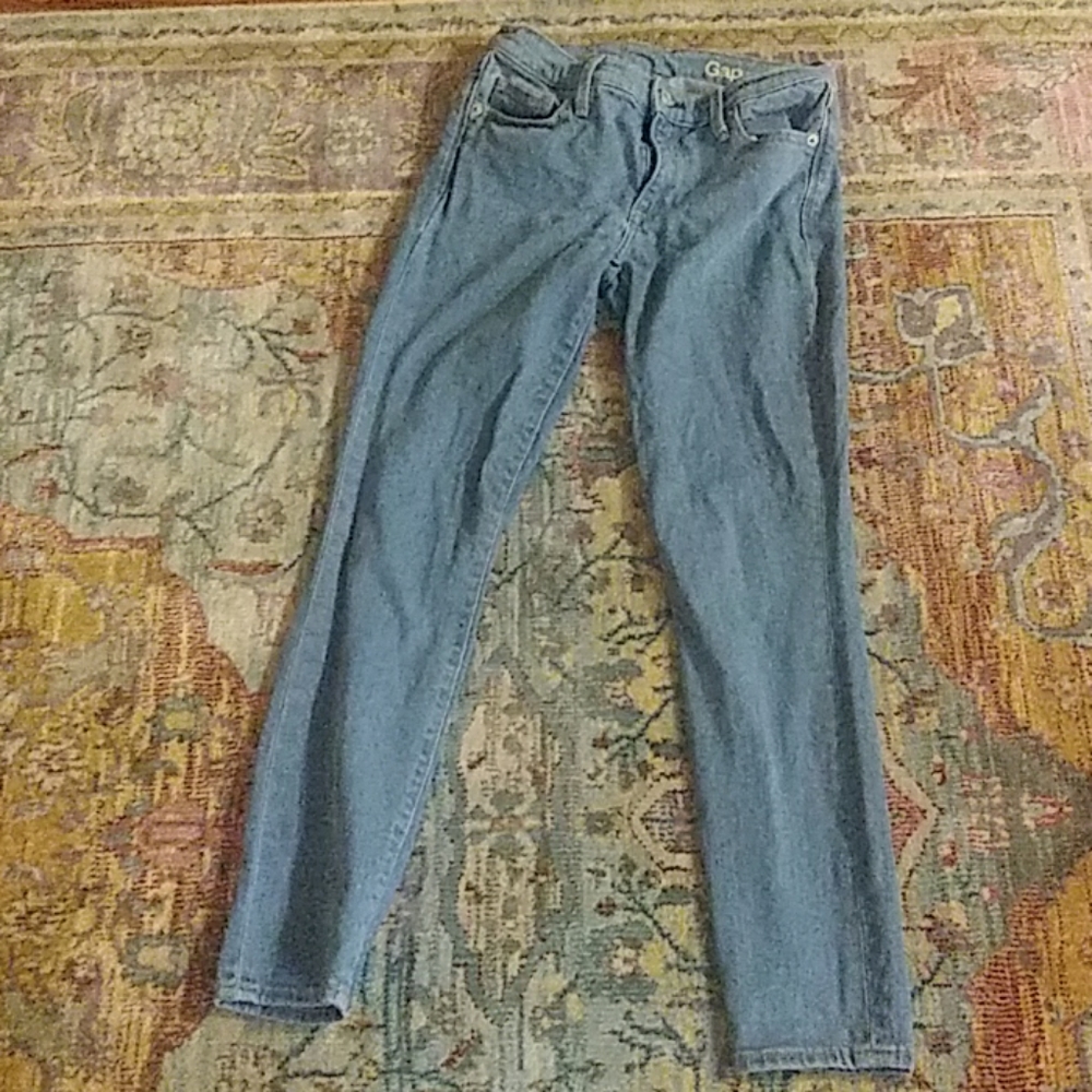 Gap mid wash 1969 taper jean 25 p